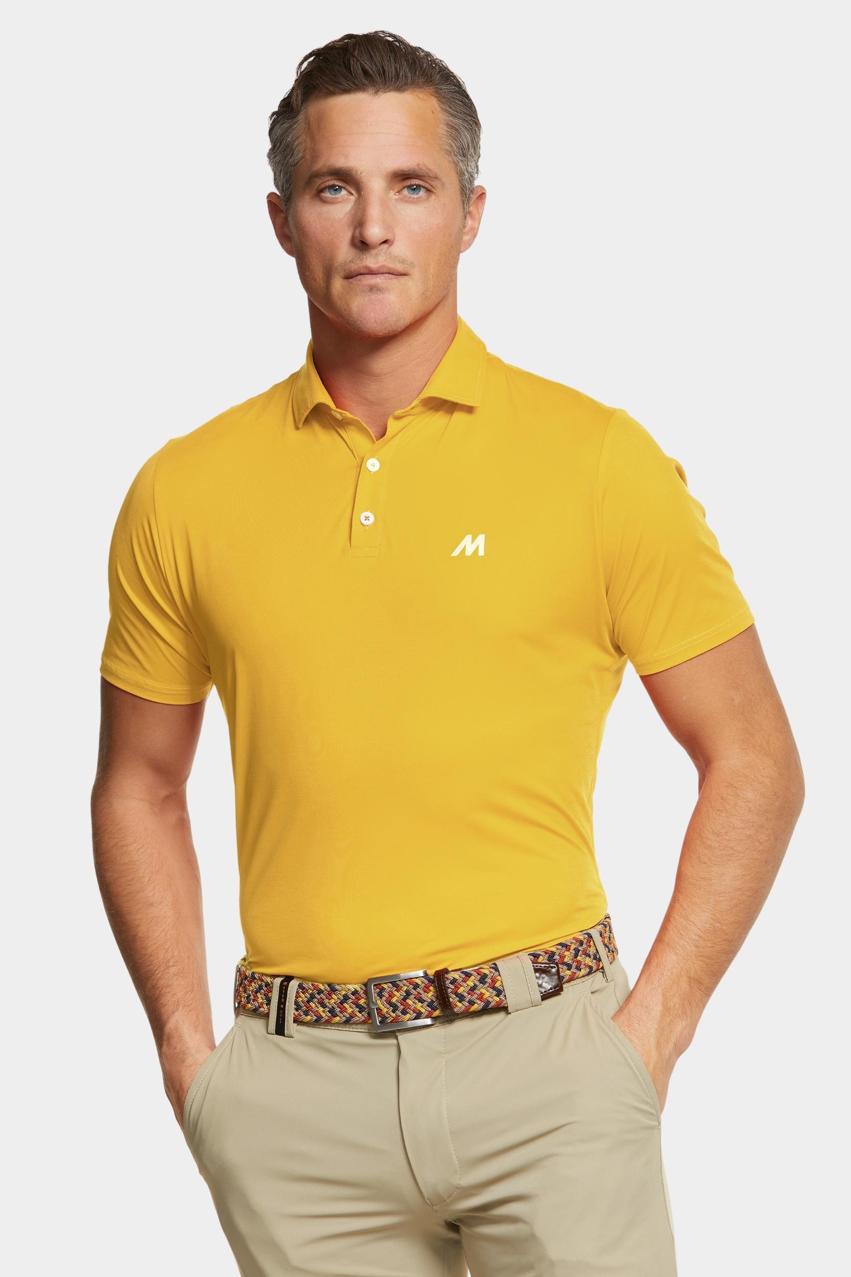 Meyer Polo korte mouw Geel TIGER Art.9-9005 9509900500/41