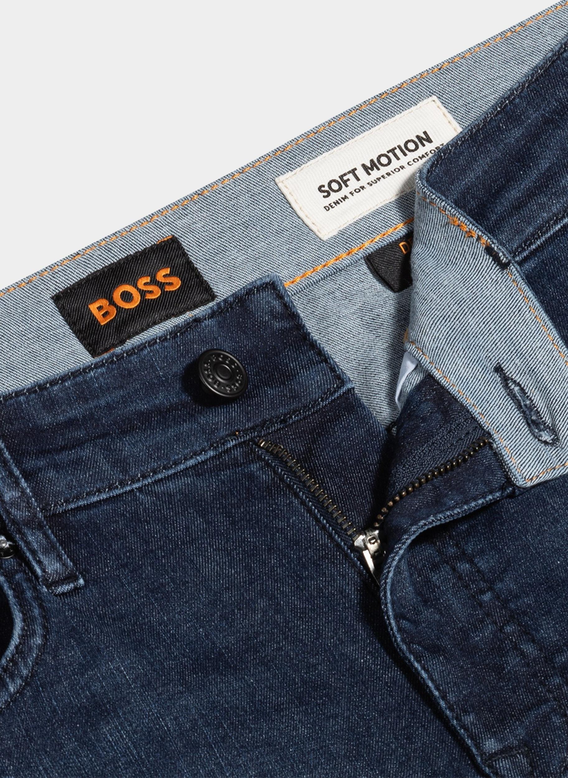 BOSS Orange 5-Pocket Jeans Blauw DELAWARE BO 10270281 01 50537799/419
