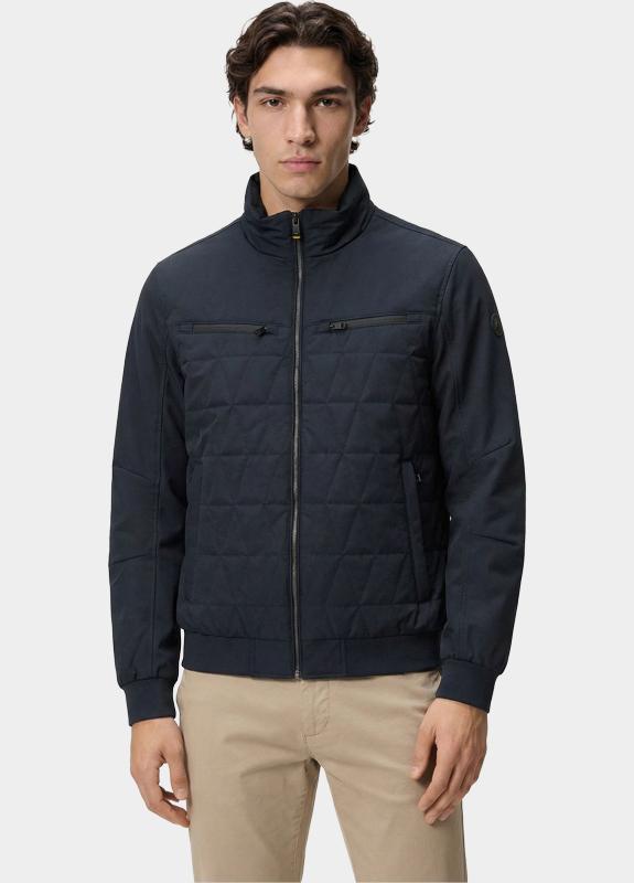 Donders 1860 Zomerjas heren Blauw Textile Jacket 22026/799