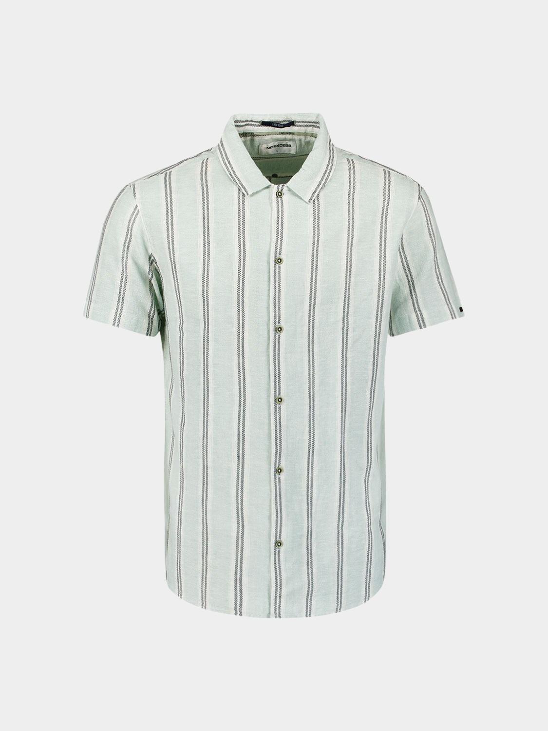 No Excess Casual hemd korte mouw Blauw  27440325/151