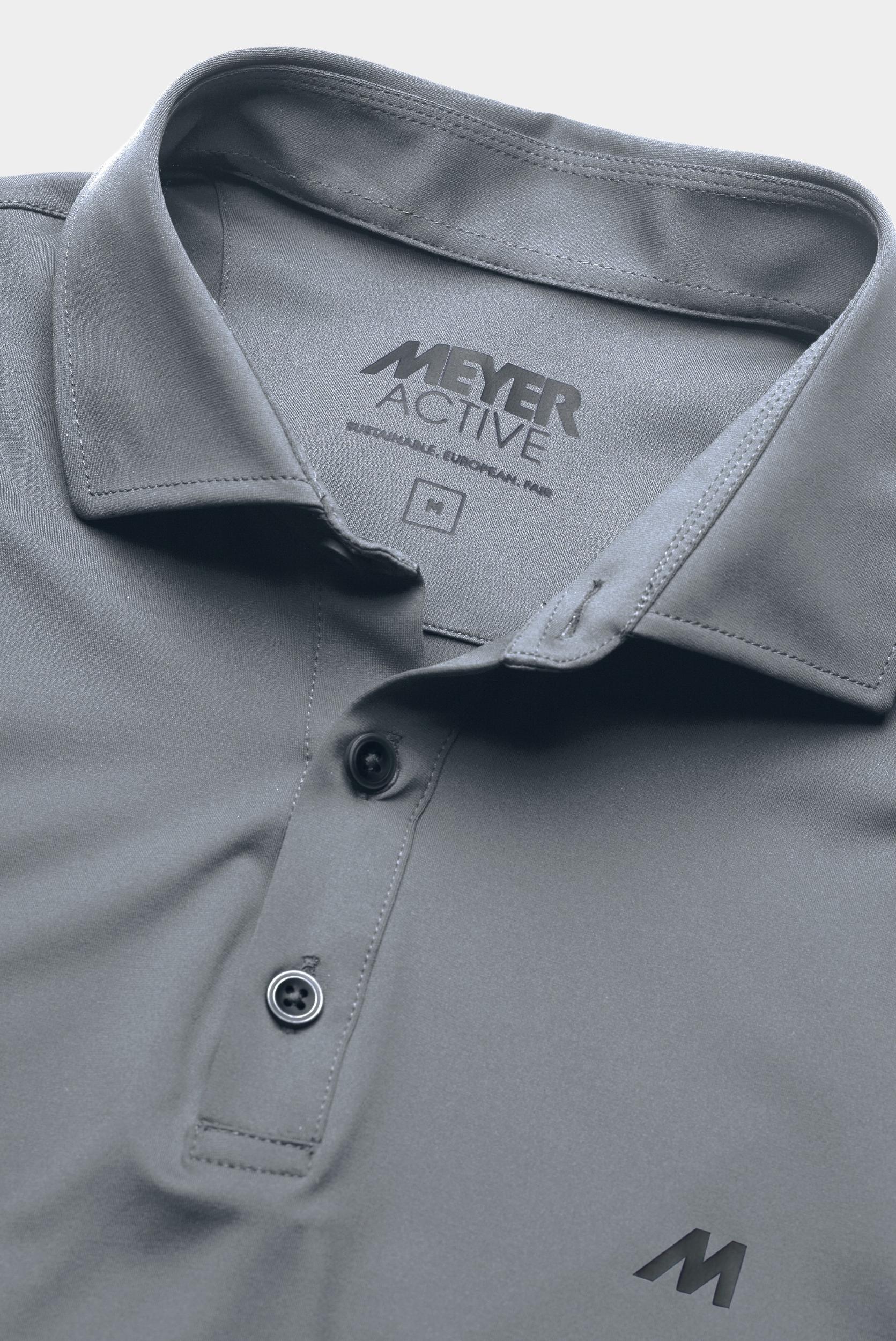 Meyer Polo lange mouw Grijs BRYSON Art.9-9007 9529900700/07