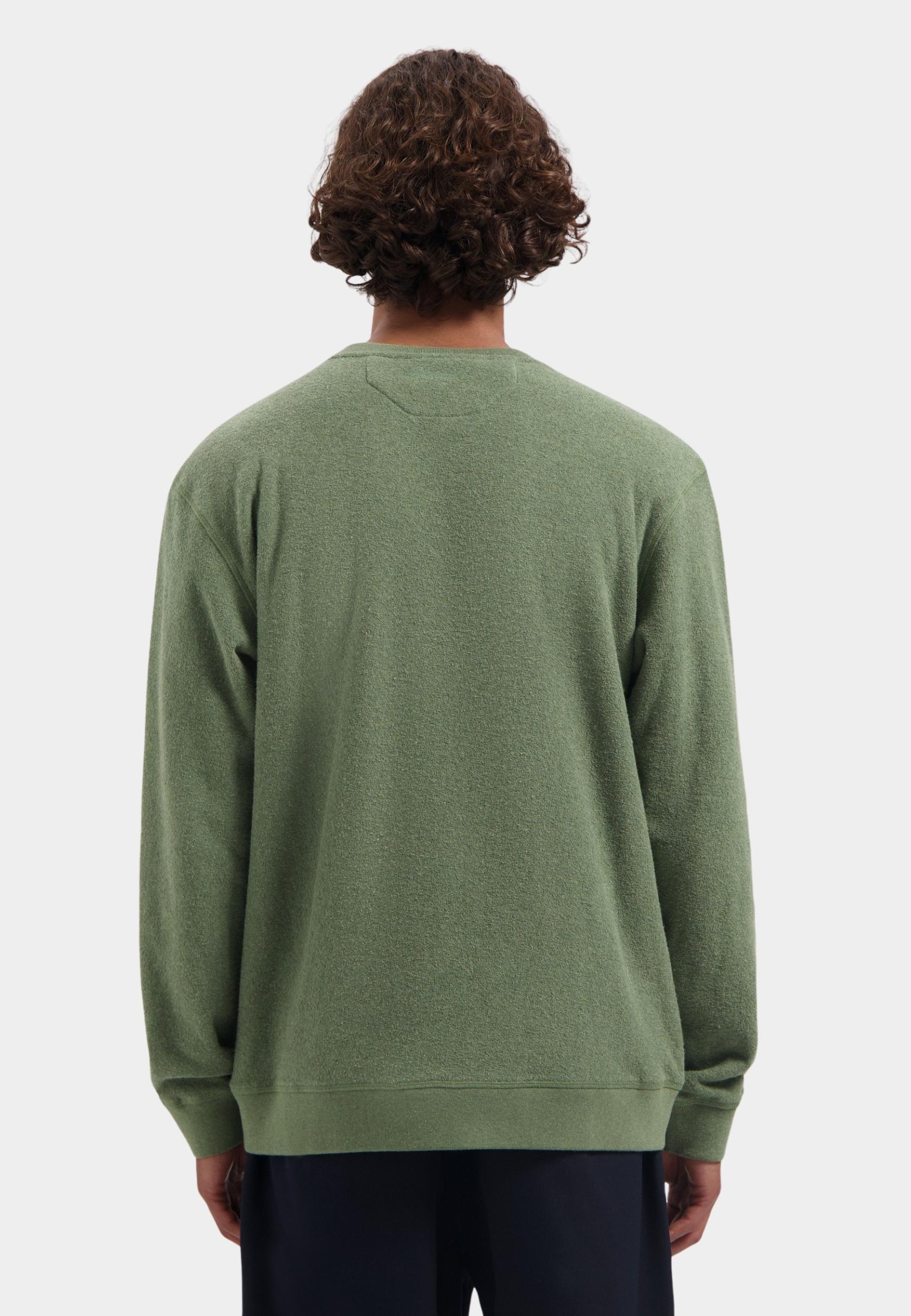 Dstrezzed Pullover Groen DS_Damien Crewneck 211750/544