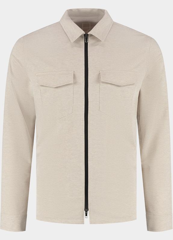 Born With Appetite Overshirt Beige Boed Shirtjacket BWA26114BO50/2500