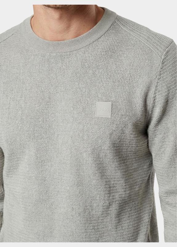BOSS Orange Pullover Grijs Anion_S 10265864 01 50527584/070