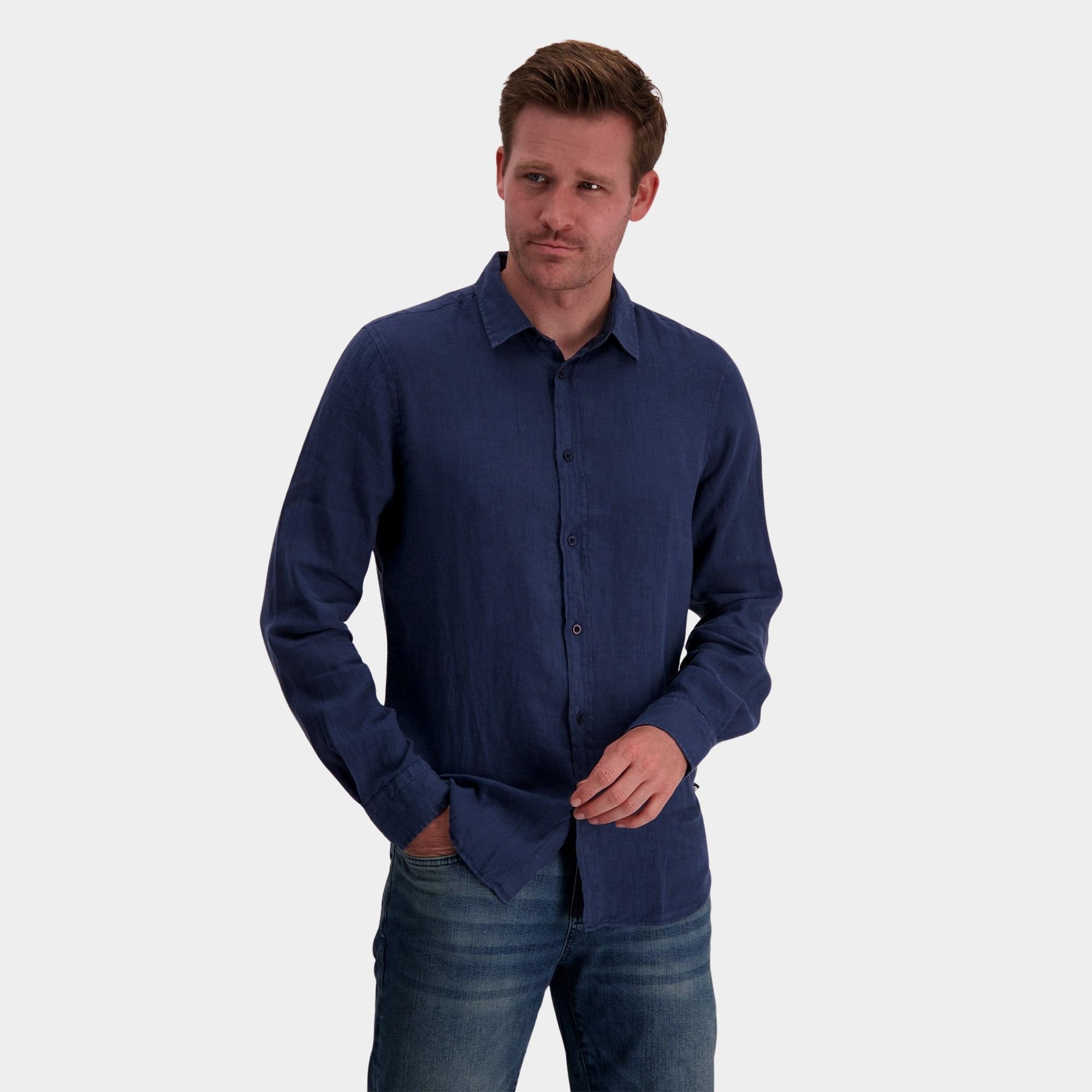 Cars Jeans Casual hemd lange mouw Blauw LIONEL 46849/12