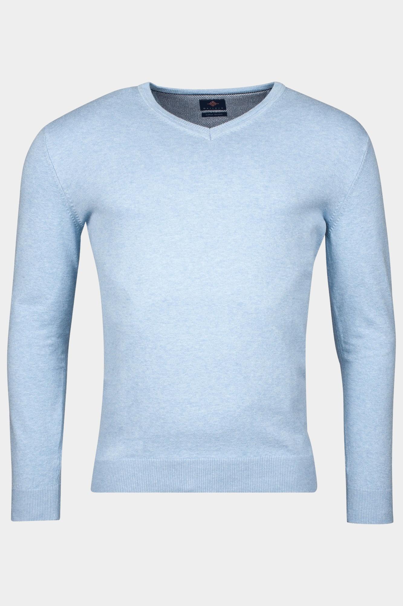 Baileys Pullover Blauw V-Neck Pullover Pima Cotton 1 518100/625
