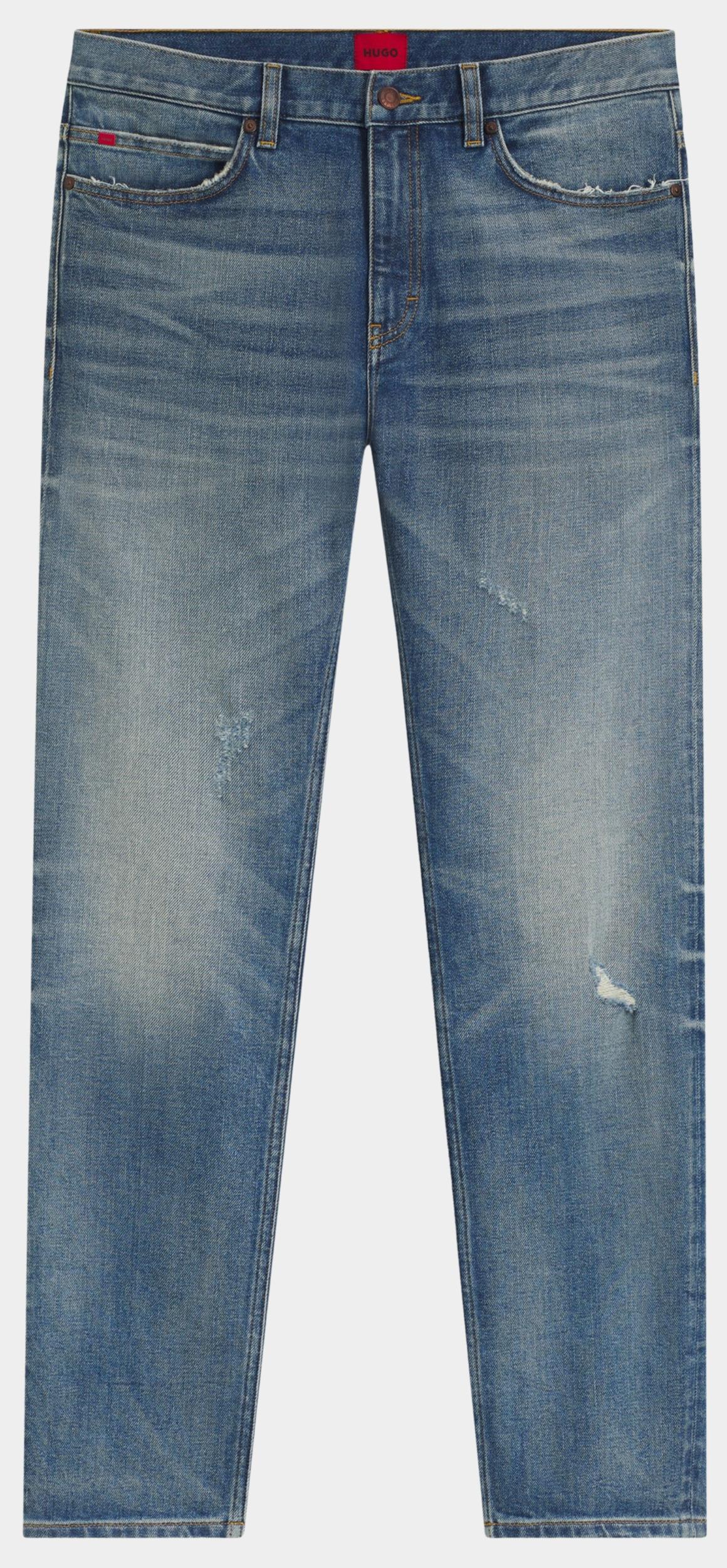 HUGO Red 5-Pocket Jeans Blauw HUGO 708 10271026 03 50545133/444