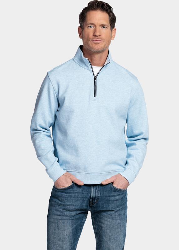 Baileys half zip sweater heren Blauw Sweatshirt 1/2 Zip 613122/615