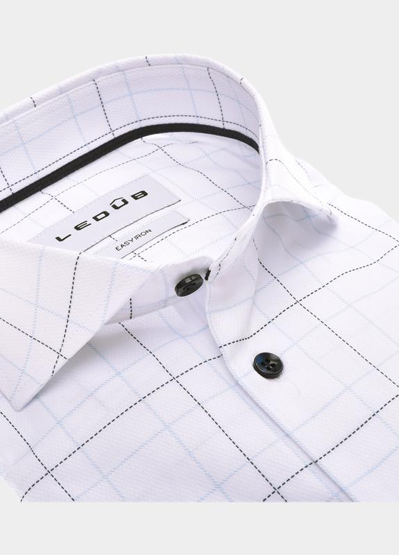 Ledub Business hemd lange mouw Wit  0143079/910-196-000