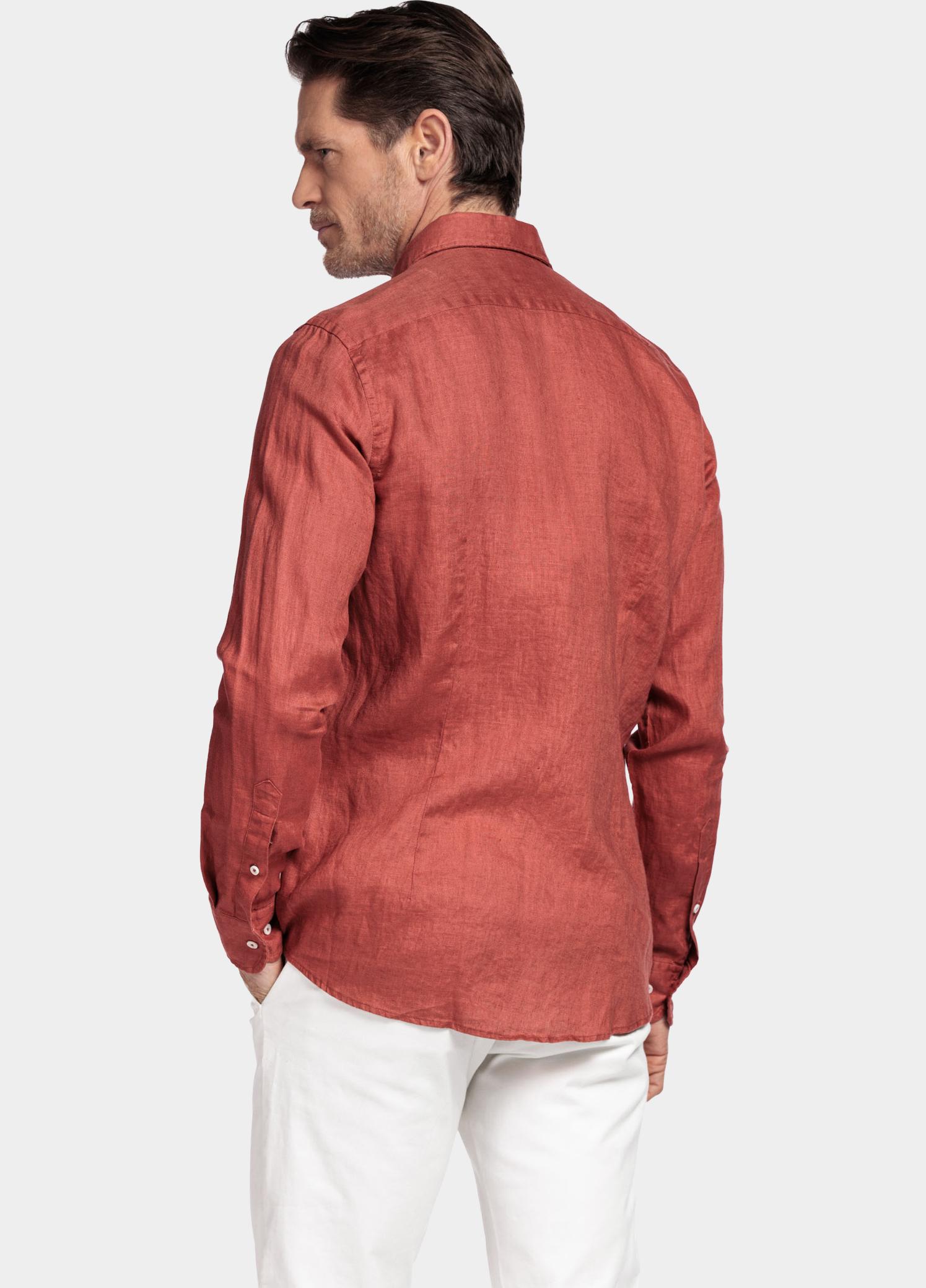 Giordano Overhemd heren Roze Row Long Sleeve Cutaway Soft 617811/31