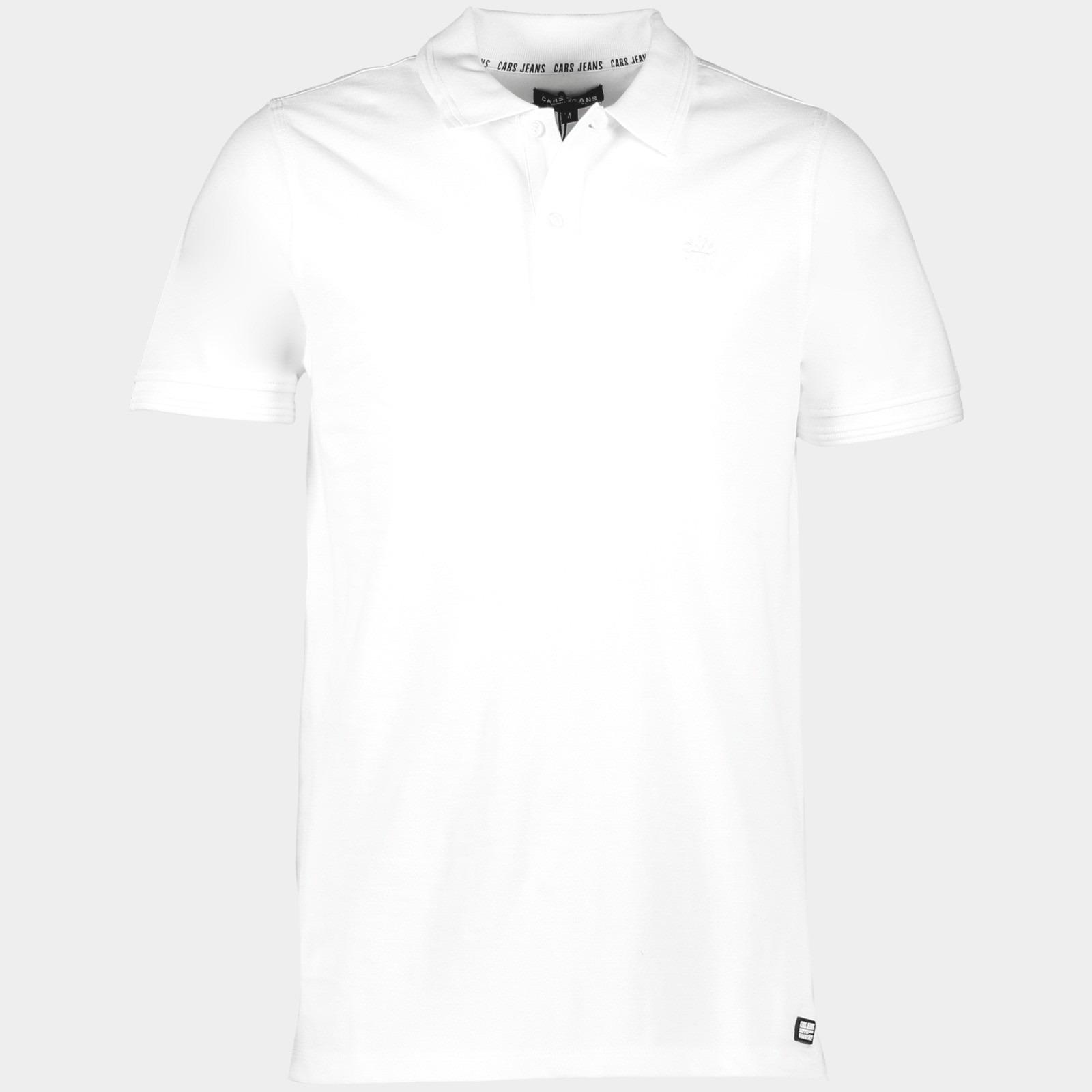 Cars Jeans Polo korte mouw Wit MASON 44463/23