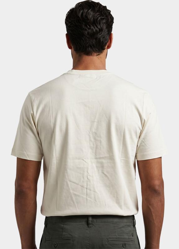 Born With Appetite T-shirt heren Wit Salerno T-shirt BWA26118SA19/2502