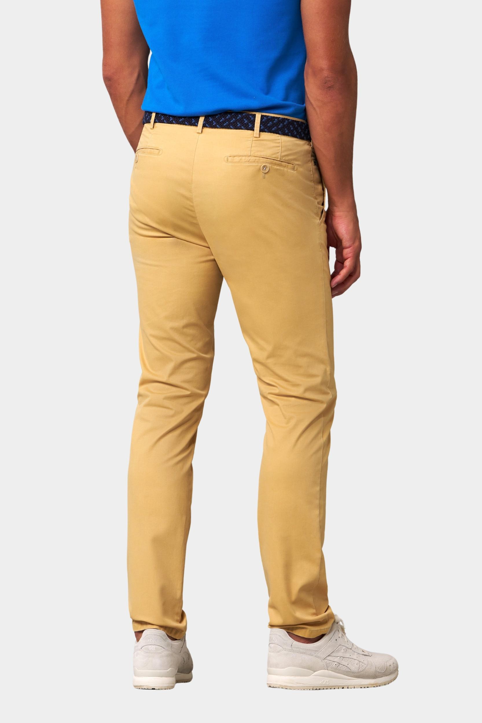 Meyer Katoenen Broek Geel ROMA Art.1-5058 1151505800/42