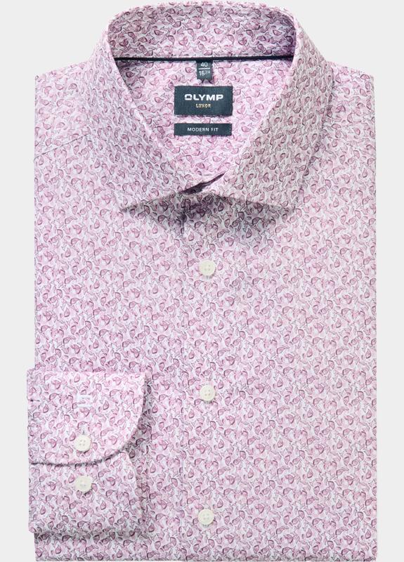 Olymp Zakelijk overhemd heren Roze Luxor 128214/93