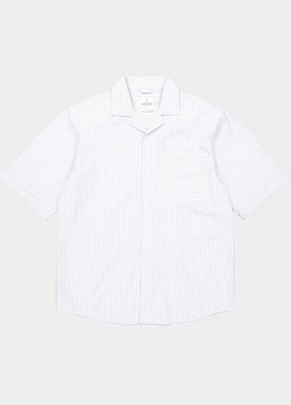 Butcher of Blue Casual hemd korte mouw Blauw Anthony Resort M2614013/823