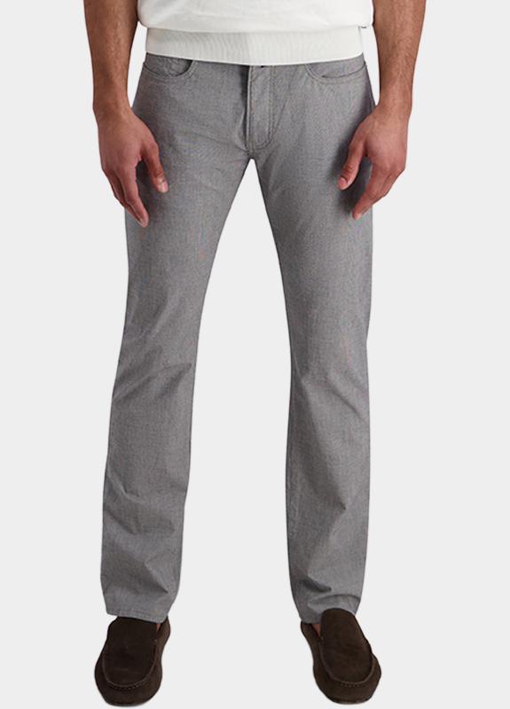 Pierre Cardin Katoenen 5-Pocket Grijs Lyon C3 34540.1081/8021