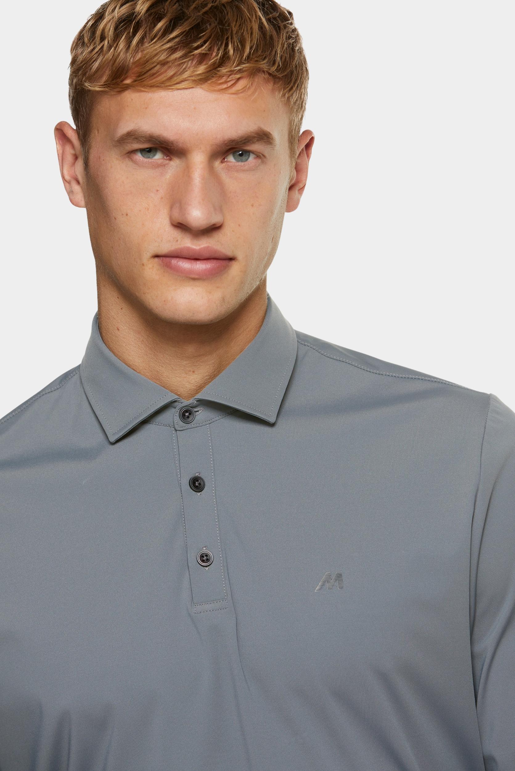 Meyer Polo lange mouw Grijs BRYSON Art.9-9007 9529900700/07