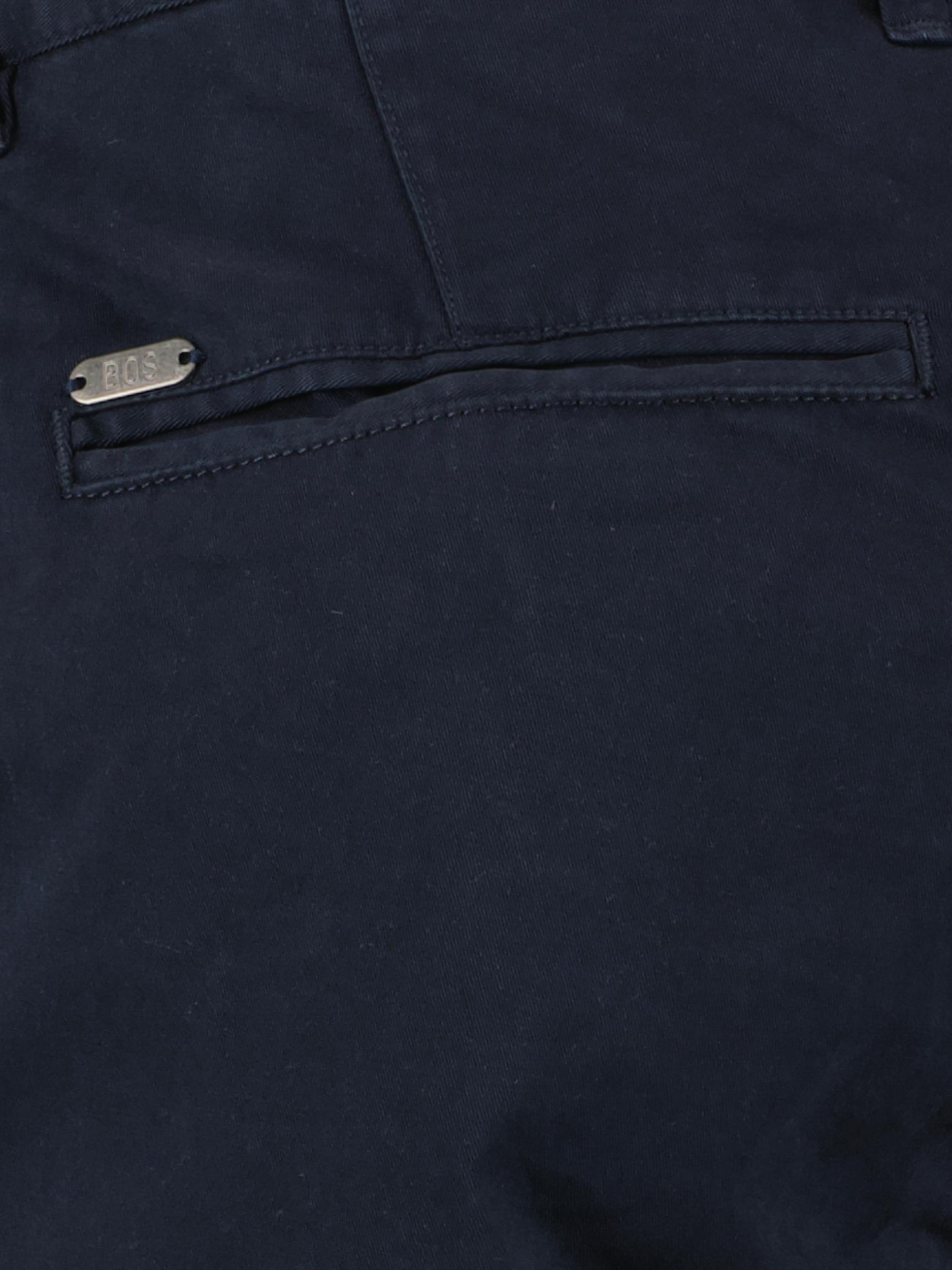 Bos Korte Broek Blauw George Chino Short 24109GE01BO/290