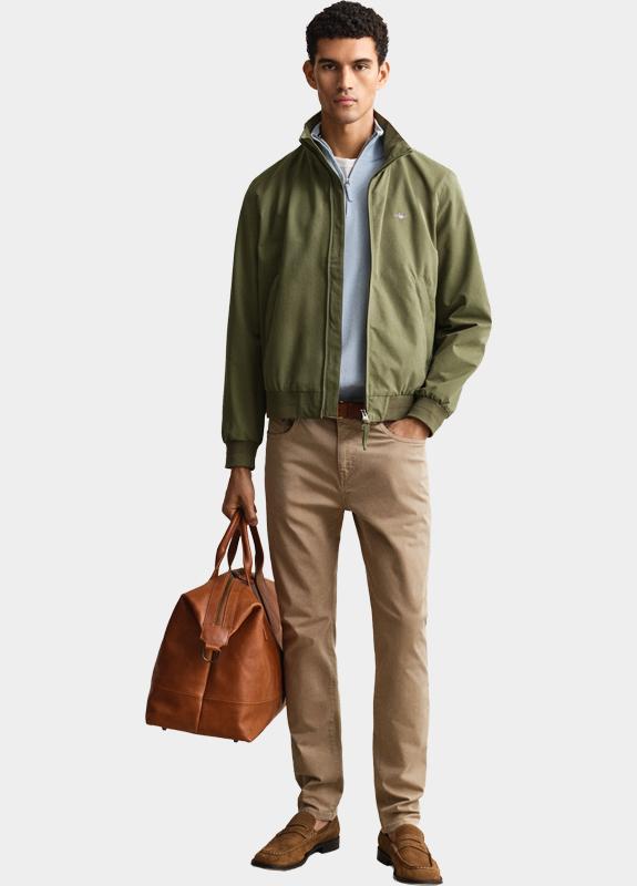 Gant Zomerjas heren Groen Lichtgewicht Hampshire jack 7006600/379