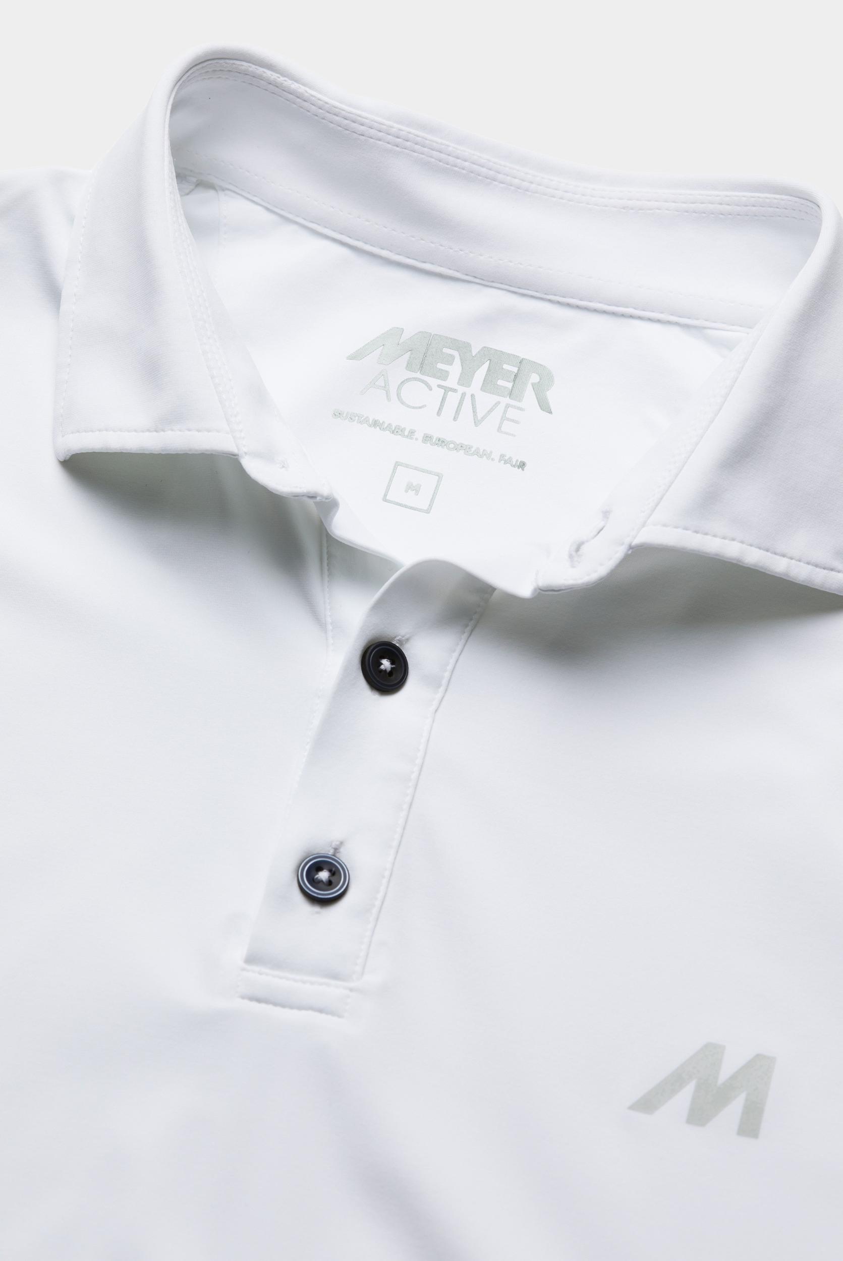 Meyer Polo korte mouw Wit TIGER Art.9-9005 9509900500/40