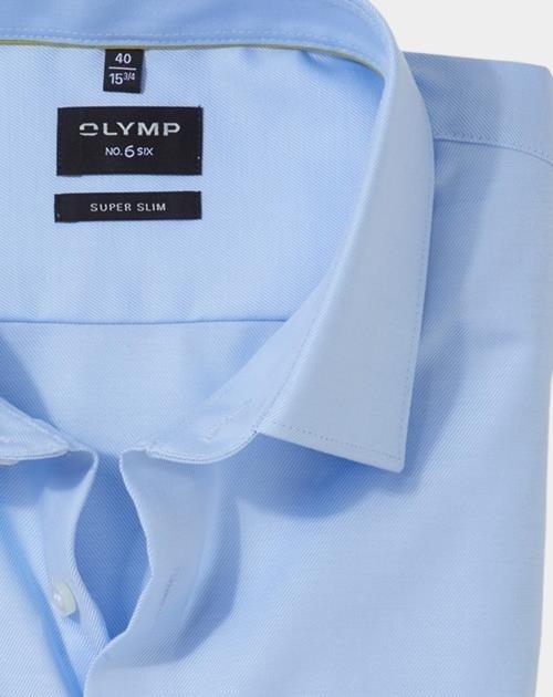 Olymp Business hemd lange mouw Blauw 0773/64 Hemden 077364/12