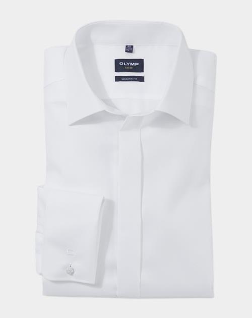 Olymp Business hemd lange mouw Wit 0750/65 Hemden 075065/00