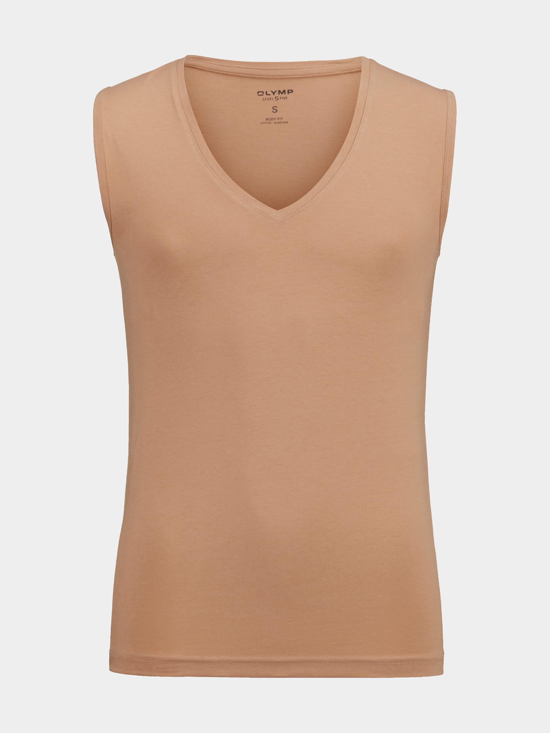 Olymp T-shirt korte mouw Bruin 0805/00 T-Shirt 080500/24