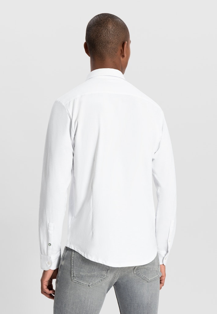 Dstrezzed Casual hemd lange mouw Wit Bo Shirt 303702-NOS/100