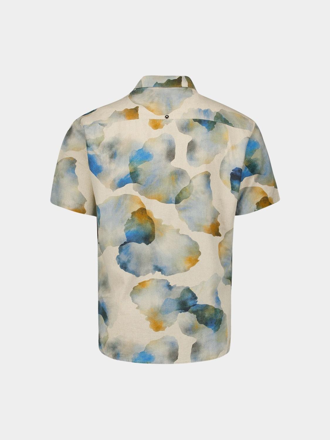 No Excess Casual hemd korte mouw Blauw  27440345/030