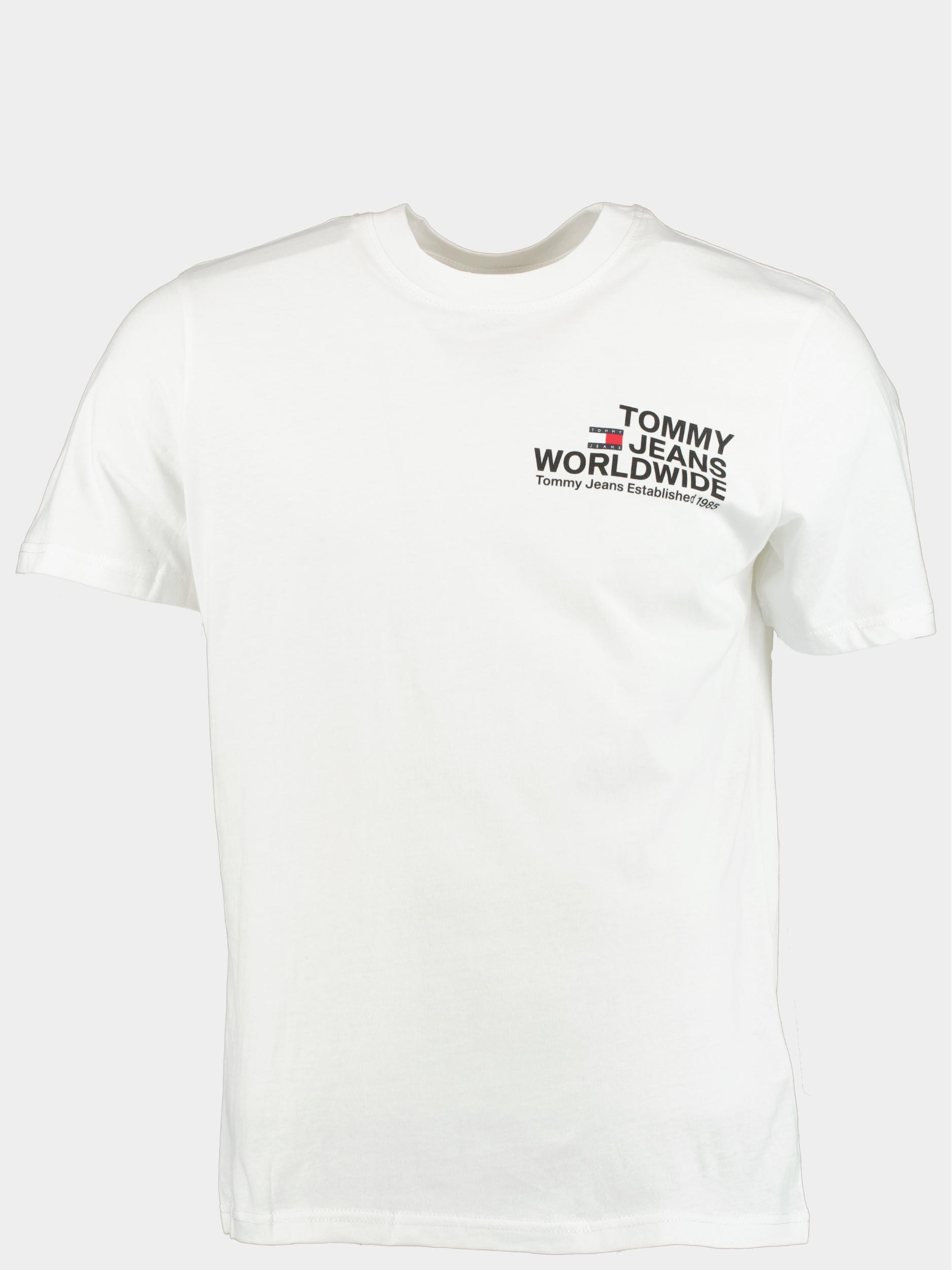 Tommy Jeans T-shirt korte mouw Wit TJM TJ Reg Entry WW Concert Te DM0DM17711/YBR