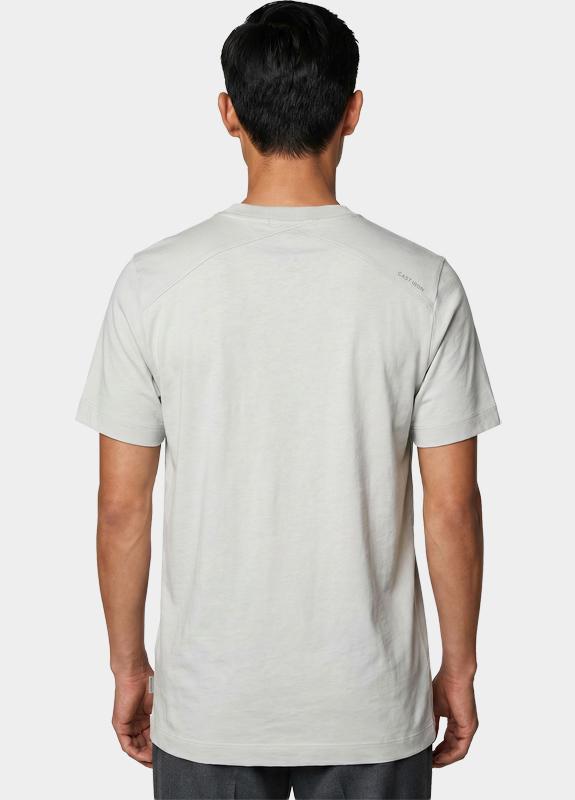 Cast Iron T-shirt heren Wit Short sleeve r-neck regular f CTSS2605586/5011