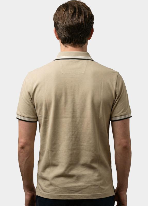 BOSS Green Polo korte mouw Beige Paul 10255848 01 50506193/275