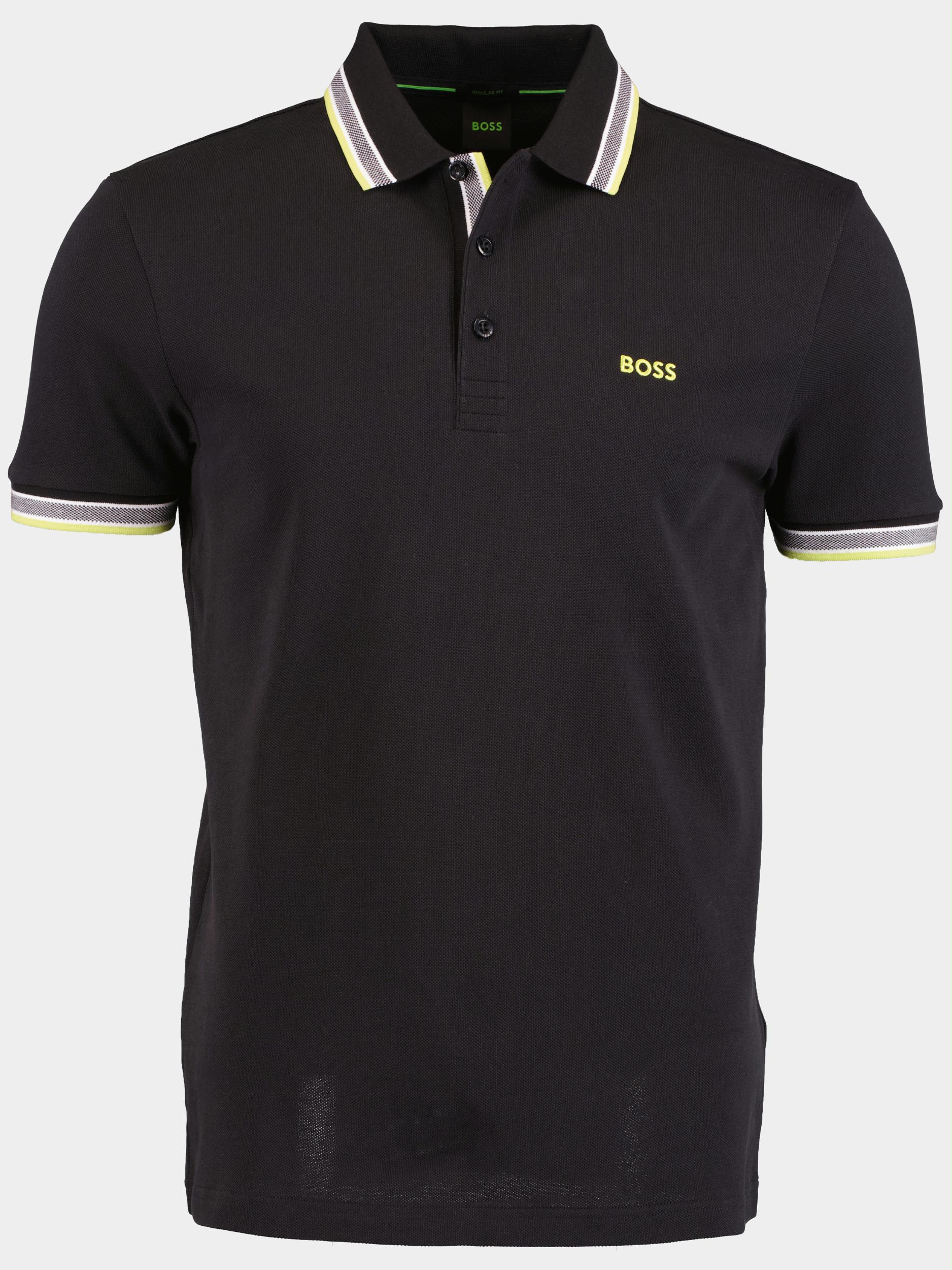 BOSS Green Polo short sleeve Black Paddy 10241663 01 50468983/007