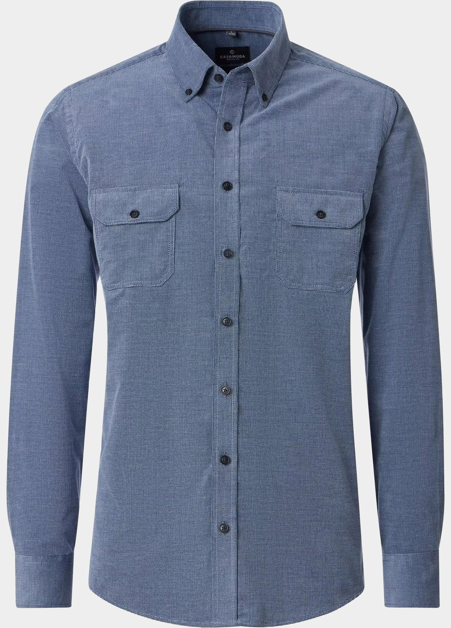 Casamoda Overhemd heren Blauw  126132040/100