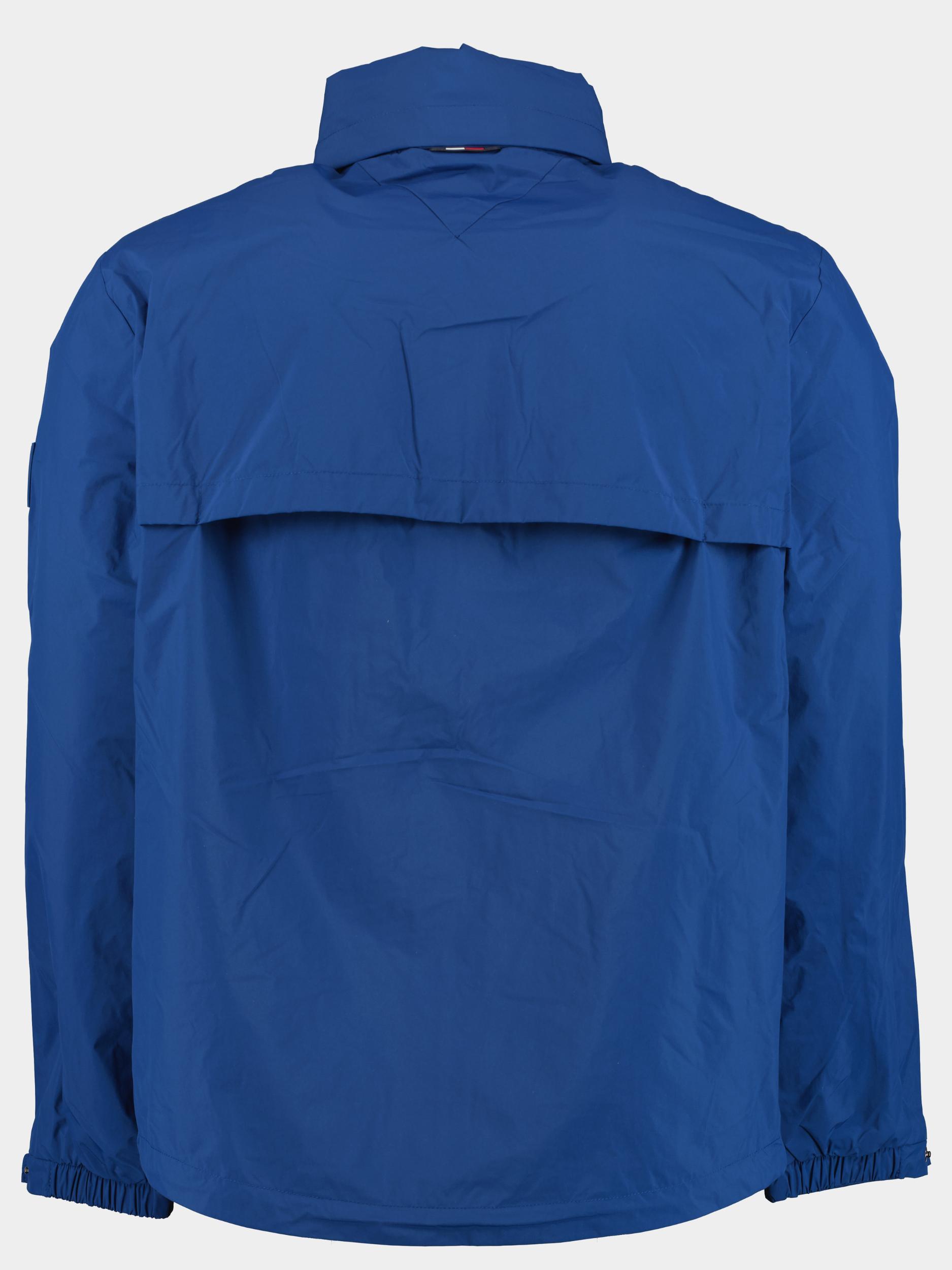 Tommy Hilfiger Zomerjack Blauw Portland Stand Collar Jacket MW0MW34454/C5J