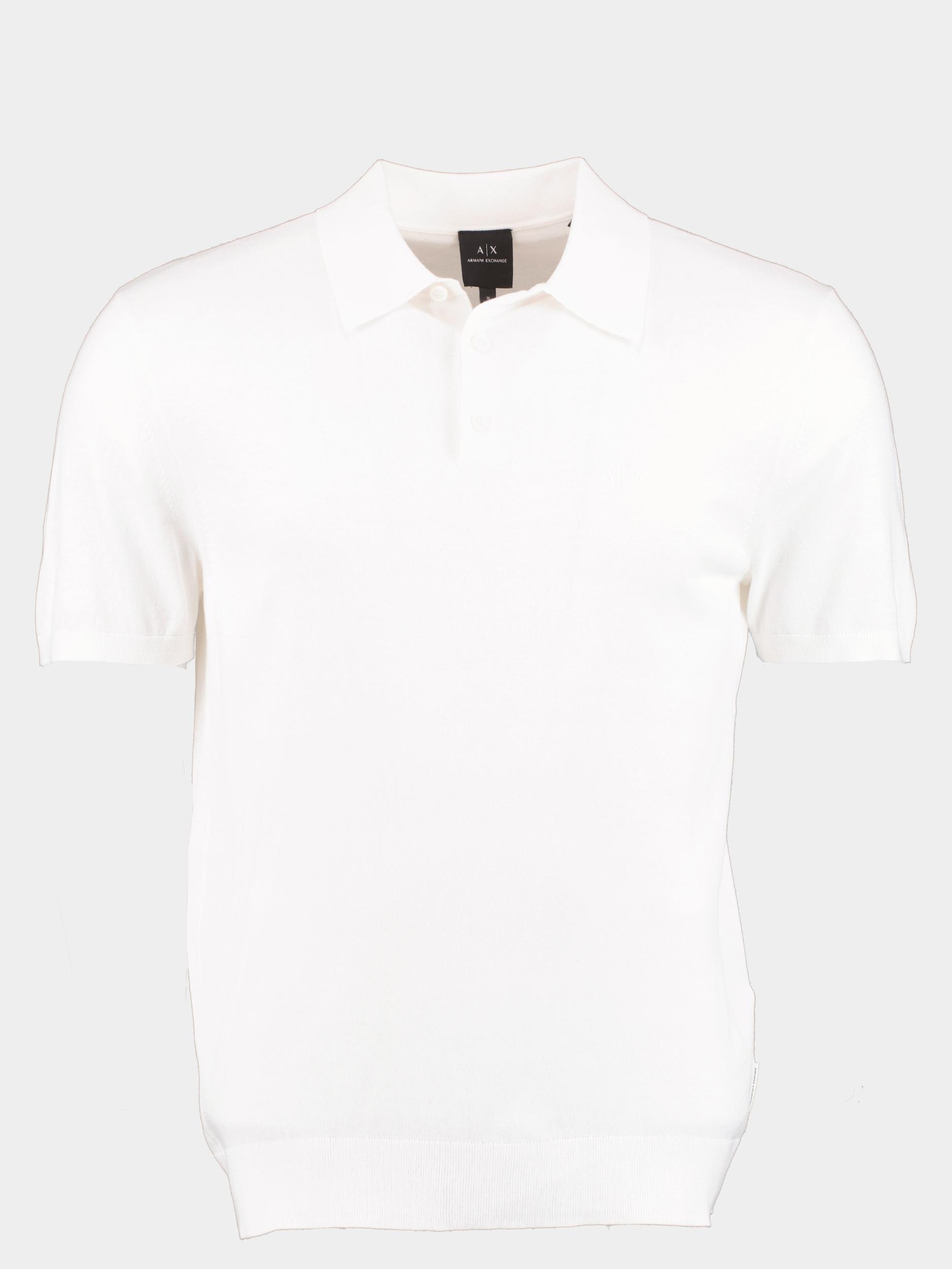 Armani Exchange Polo korte mouw Wit  8NZF5D.ZM3JZ/1116