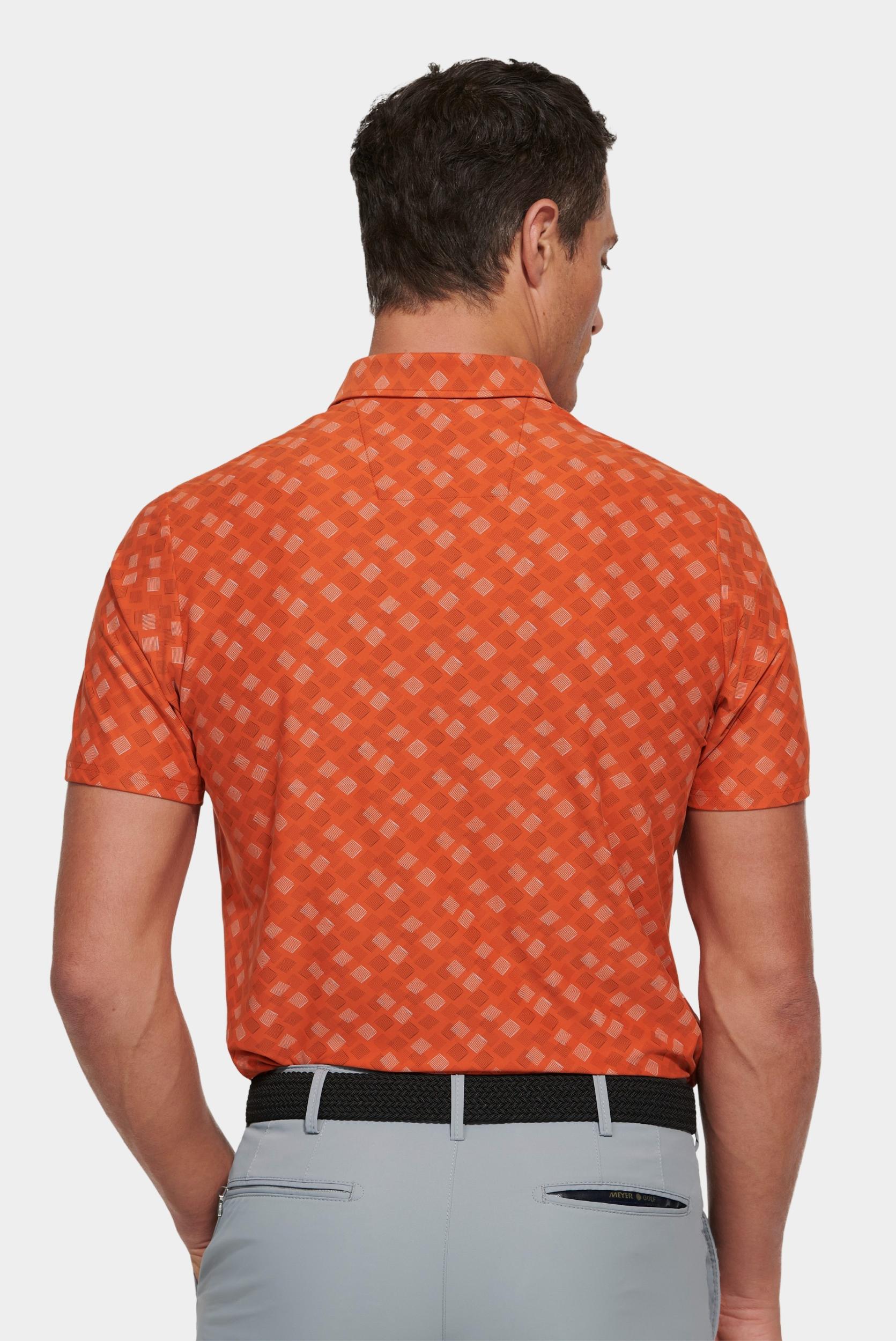Meyer Polo korte mouw Bruin PHIL Art.9-9008 9539900800/45