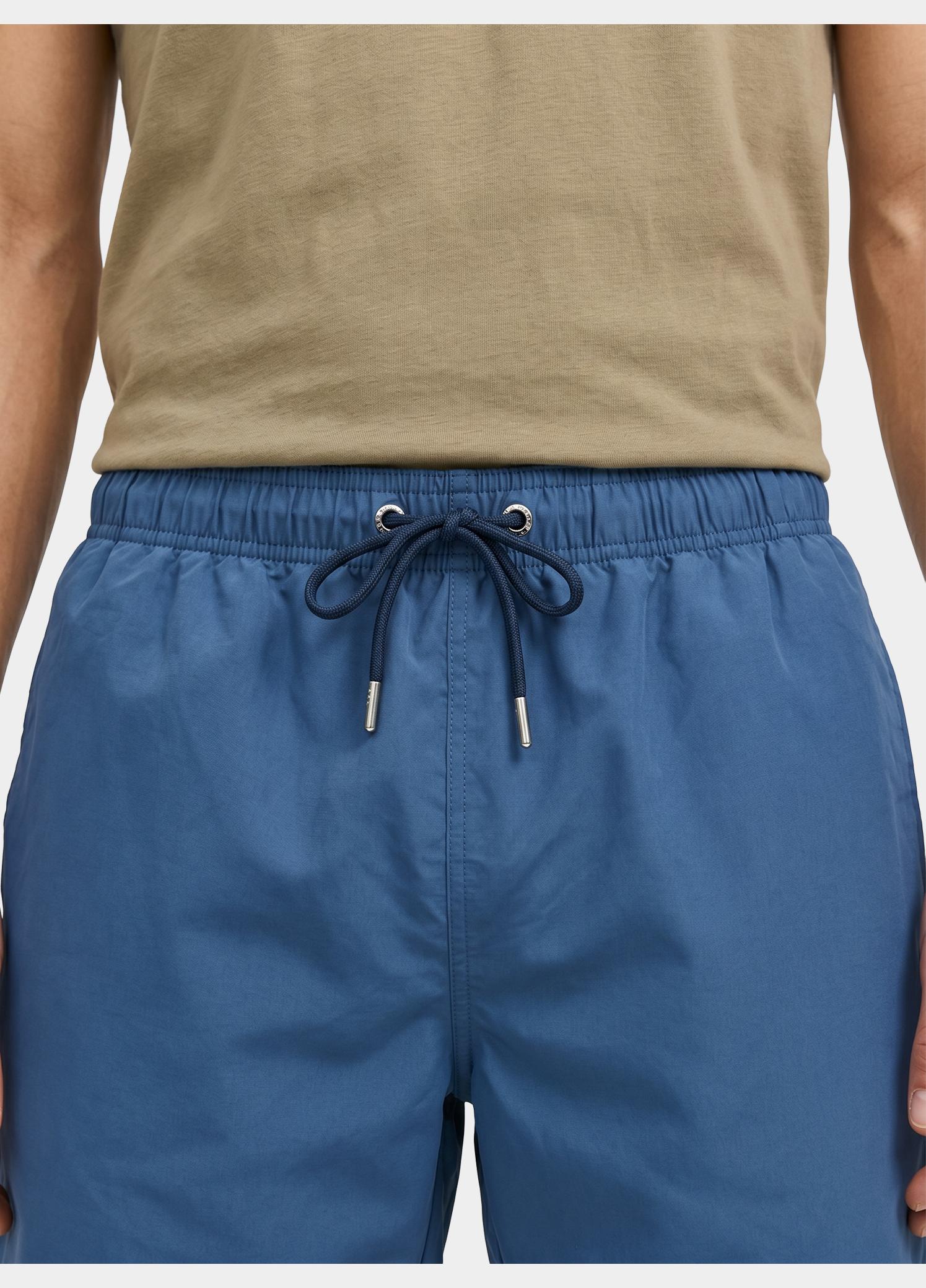 Gant Zwembroek Blauw Sneldrogende zwemshort met lo 920006500/442