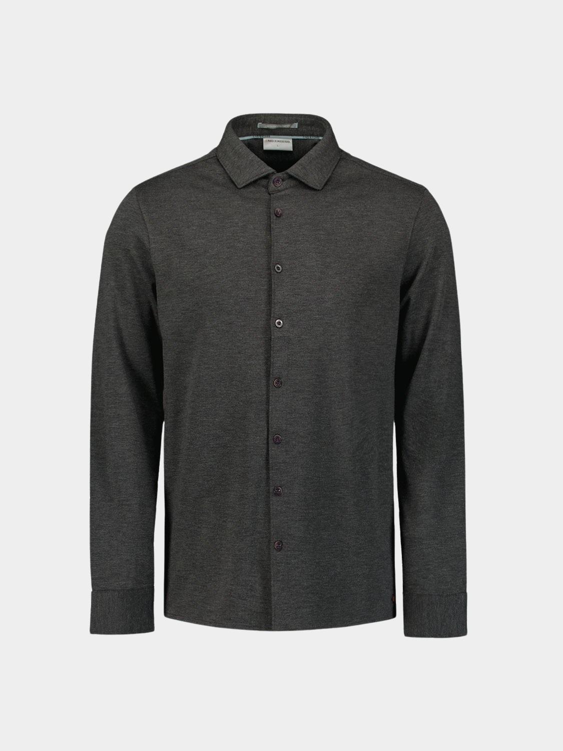 No Excess Casual hemd lange mouw Grijs  25410780/103