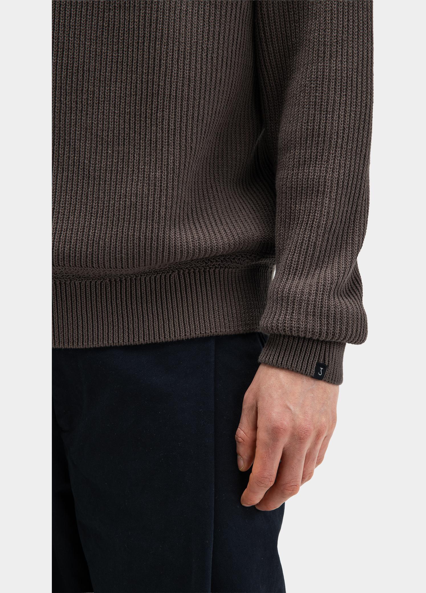 Butcher of Blue Polo lange mouwen heren Bruin Galway M2626033/420