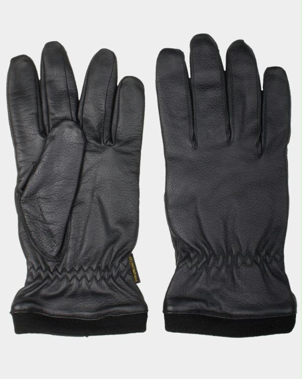 DNR Handschoenen Zwart leren handschoen zwart 92009 896/99