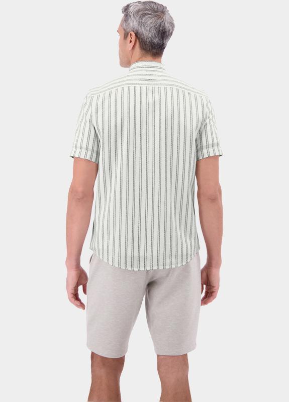 Lerros Casual hemd korte mouw Wit  2632035/103