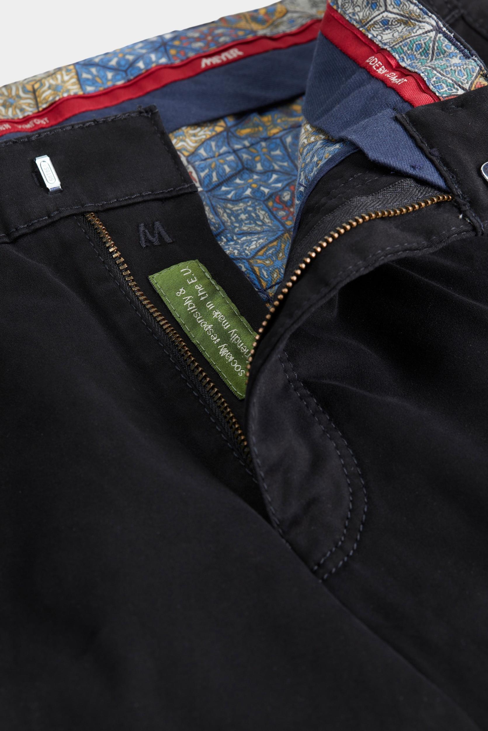 Meyer Katoenen Broek Zwart DIEGO Art.9-3000 3069300000/09
