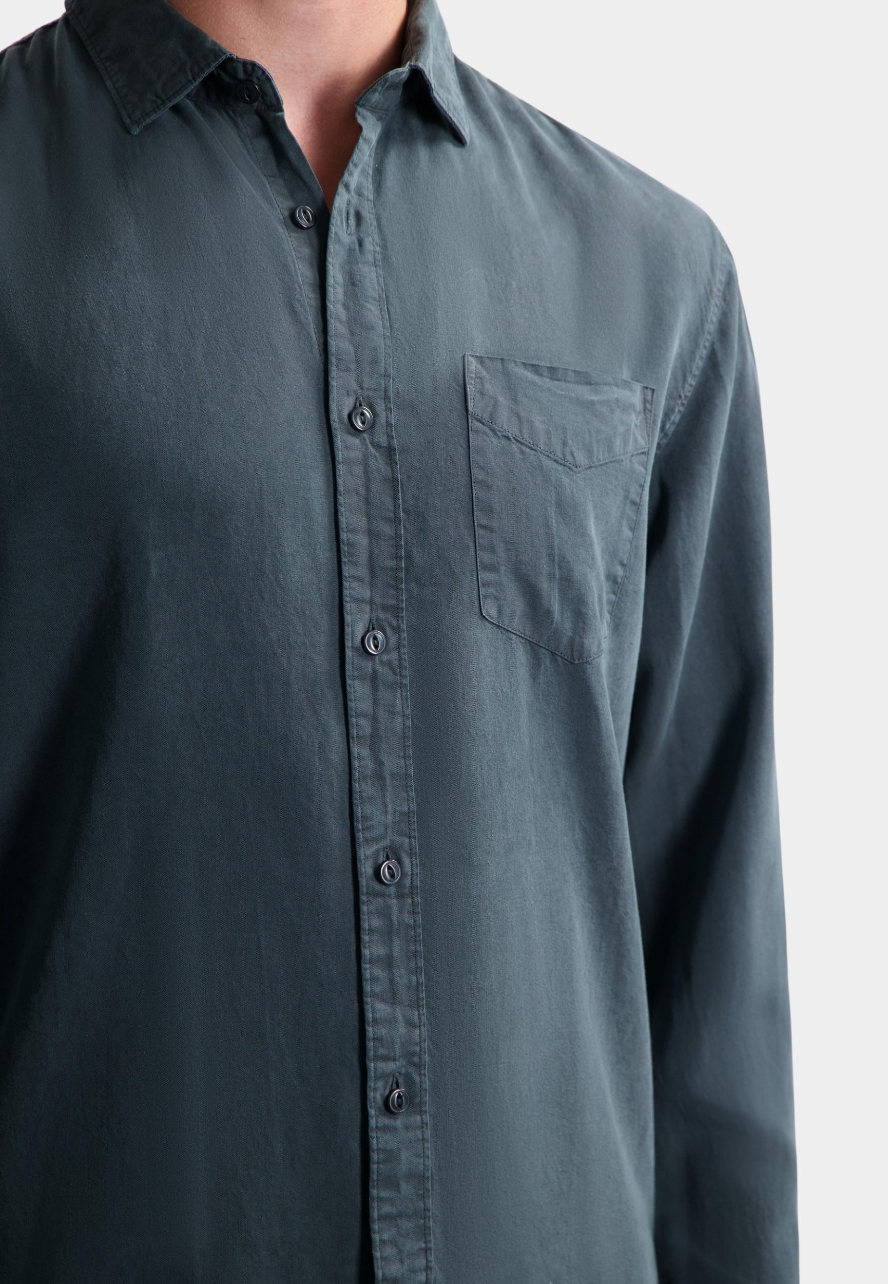 Dstrezzed Casual hemd lange mouw Groen DS_Lamont Shirt 303754-AW25/562
