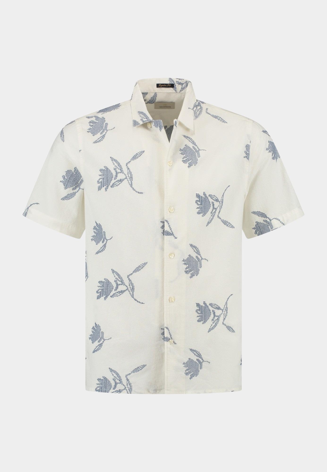 Dstrezzed Casual hemd lange mouw Blauw Isidro Resort Shirt 311492/699