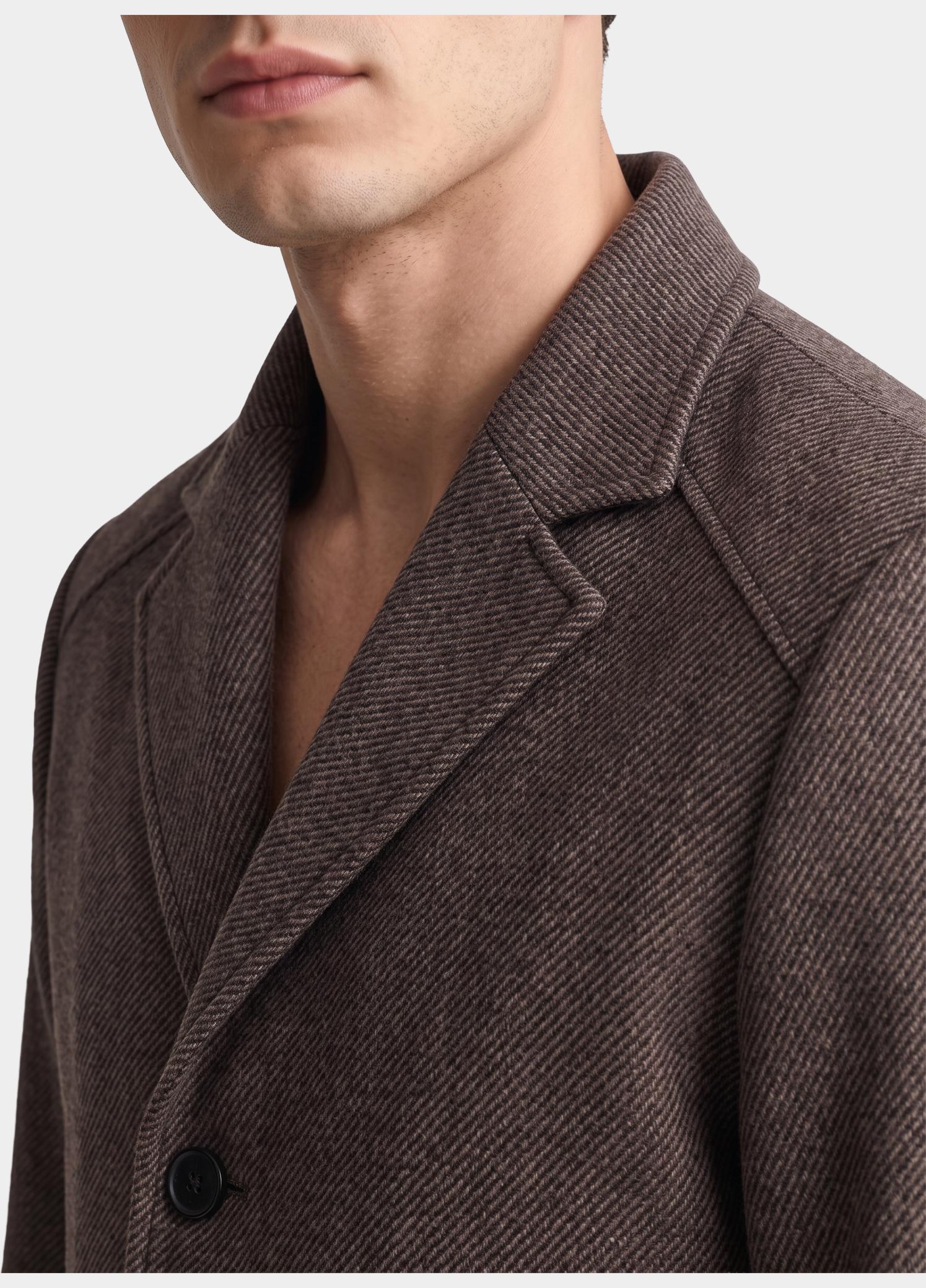 Donders 1860 Wollen Jas Bruin Wool Jacket 22049/410