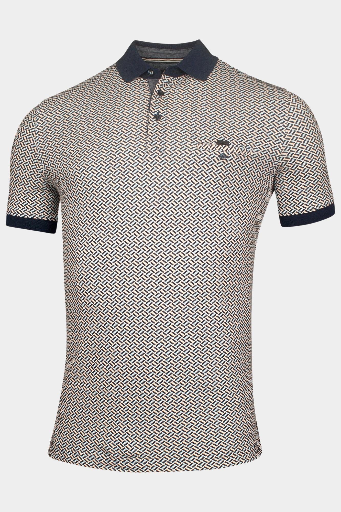 Baileys Polo korte mouw Blauw Poloshirt 515227/97