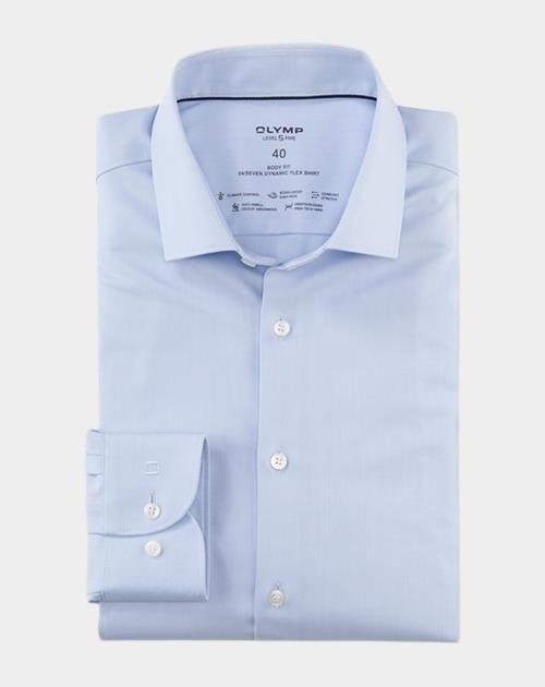 Olymp Business hemd lange mouw Blauw  073464/11