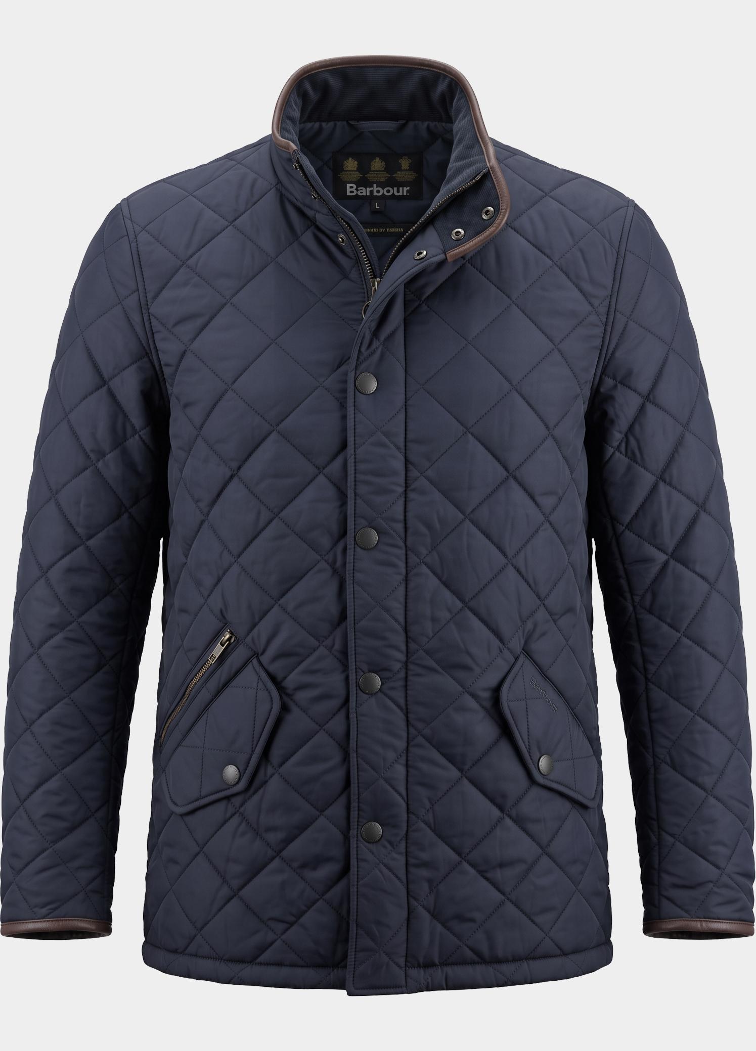Barbour Winterjas heren Blauw Powell MQU0281/NY71