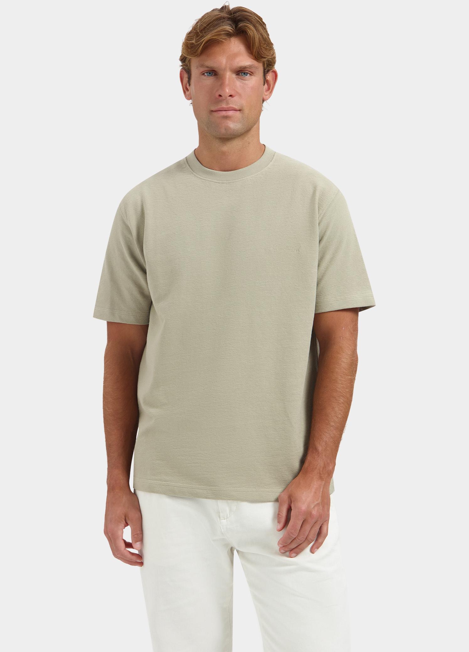 Dstrezzed T-shirt heren Beige Lasse Tee 203072/278